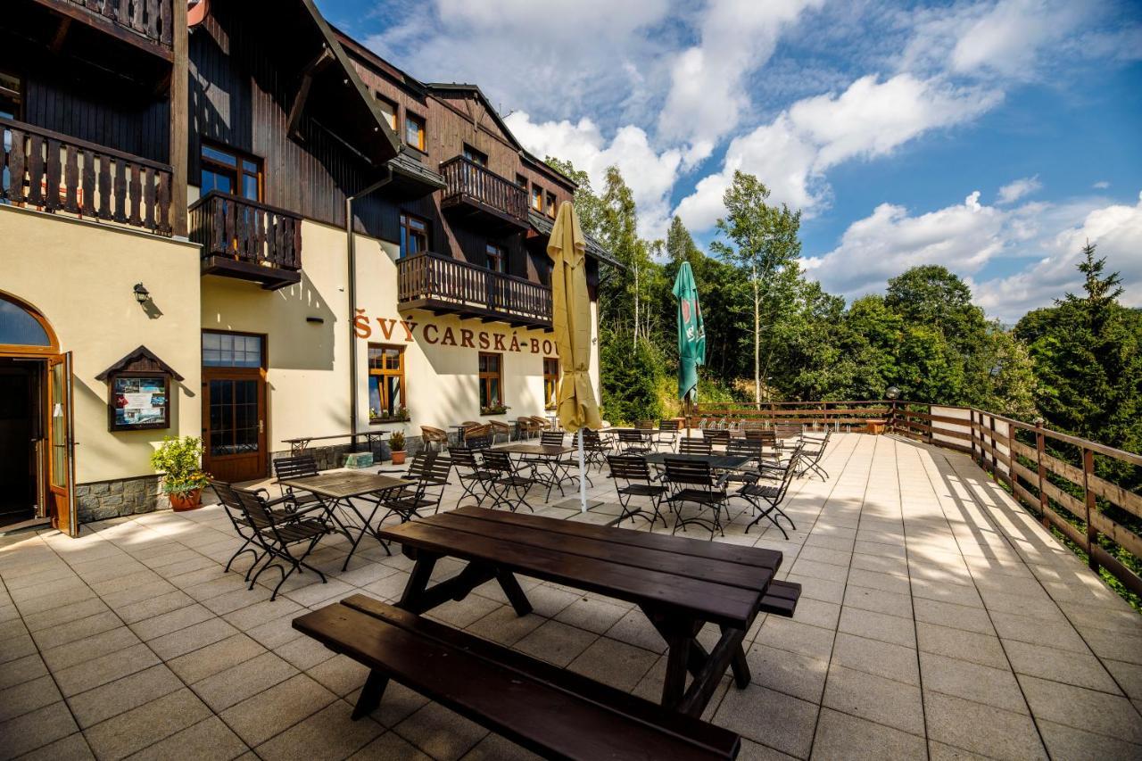 Svycarska Bouda Hotel Špindlerŭv Mlýn Kültér fotó
